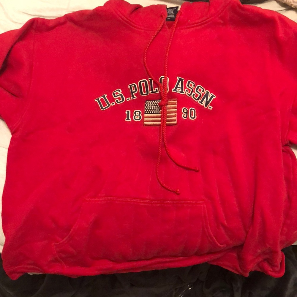 Red Polo Assn. Hoodie